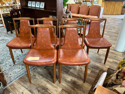 Set of 6 Mid-Century Dining Chairs by Kinross Fine Furniture