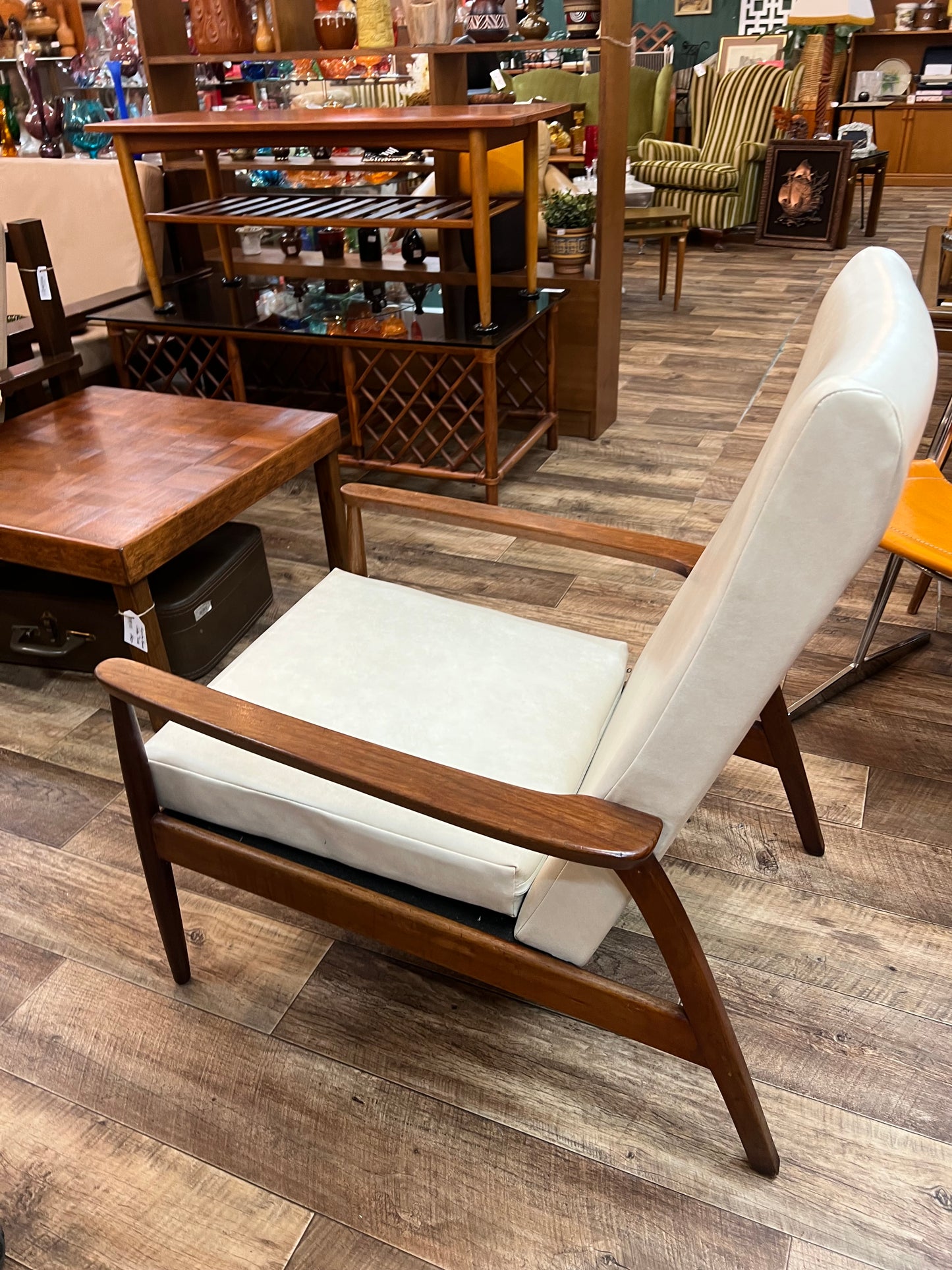 #2 Malmo Furniture Adelaide Mid Century Lounge Armchair