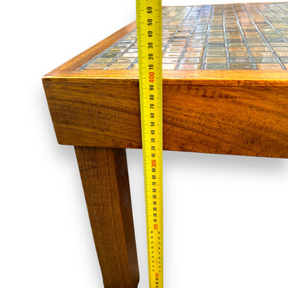 One-of-a-Kind Handmade Mid-Century Mosaic Tile Coffee Table