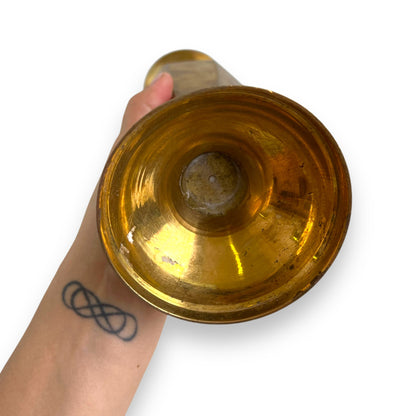 Tall Brass Vase