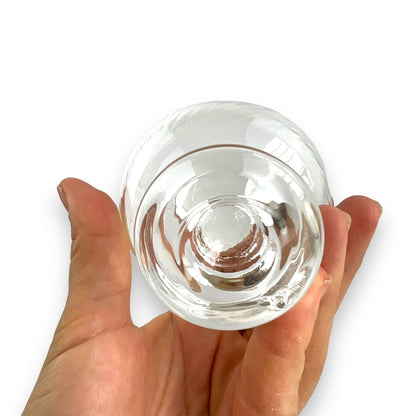 Crown Corning “Regis” Swirl 9cm tall Glass Set of 6