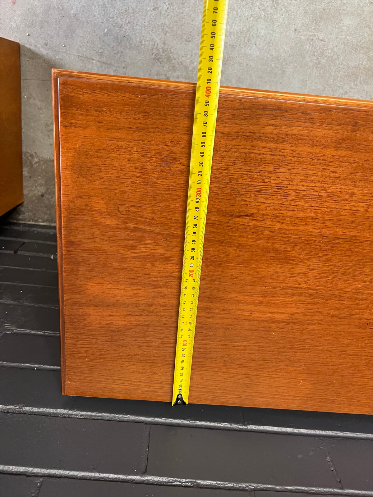 Mid-Century Teak Sideboard with Drawers & Cupboard Storage