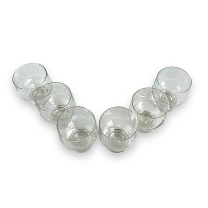 Crown Corning “Regis” 8.5cm tall Glass Set of 6.