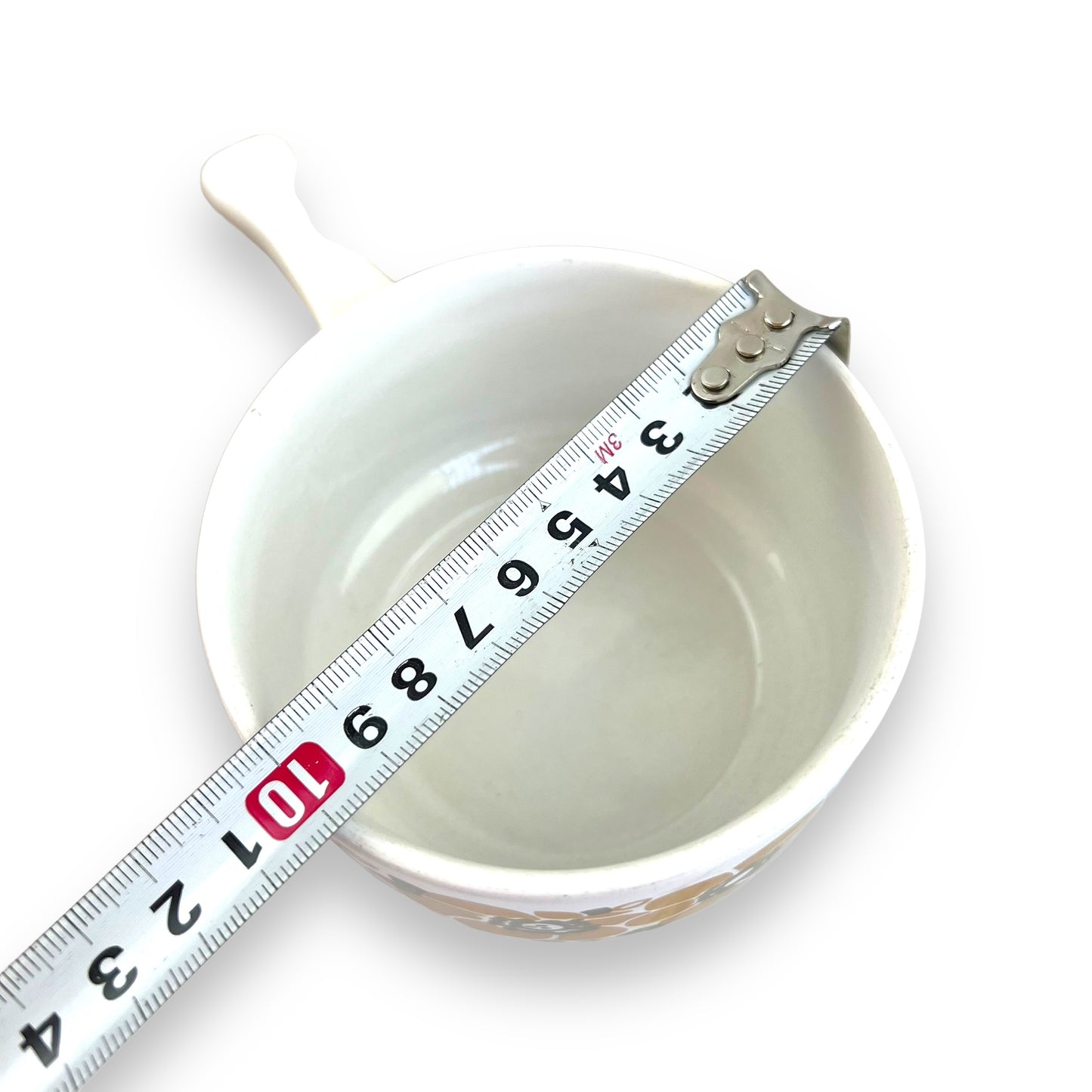 Staffordshire Pottery England Yellow Flower Ramekin Set of 5