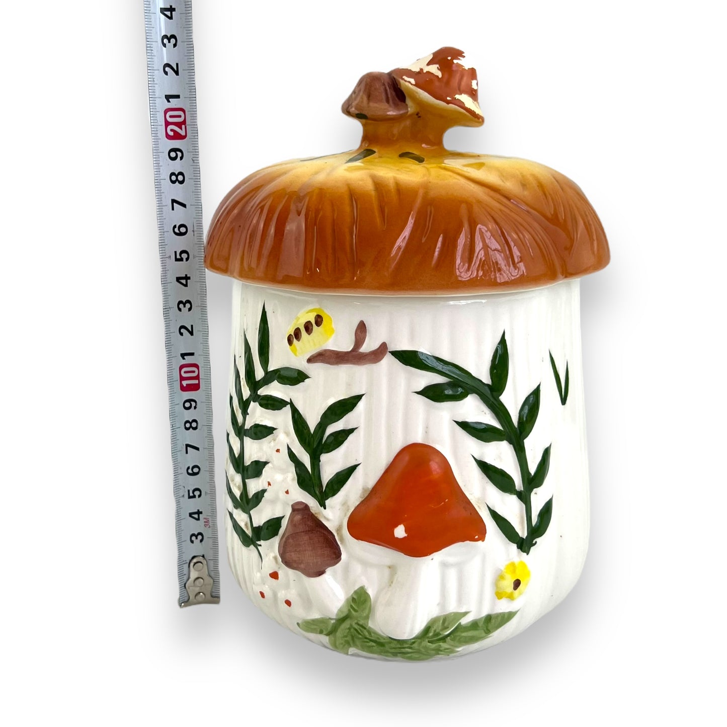 Merry Mushroom Canister 22cm tall