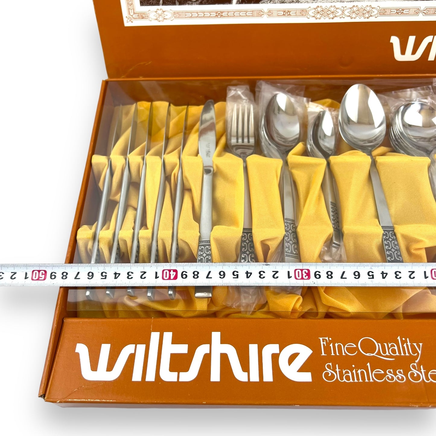 Wiltshire Casa Grandi 43-Piece Stainless Steel Cutlery Set - Brand New In Box