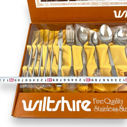 Wiltshire Casa Grandi 43-Piece Stainless Steel Cutlery Set - Brand New In Box