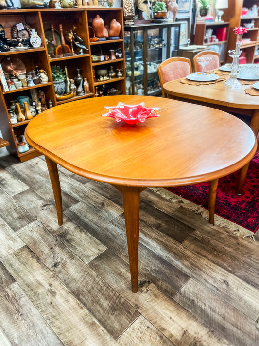 Parker Mid-Century Teak Extension Dining Table