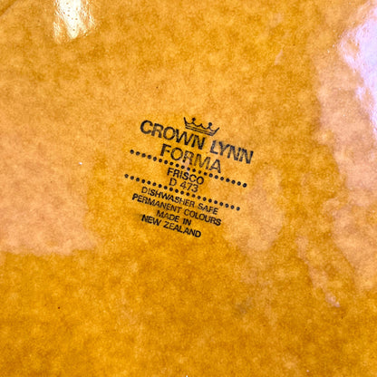 Crown Lynn “Frisco” D473 Plate - Made in New Zealand