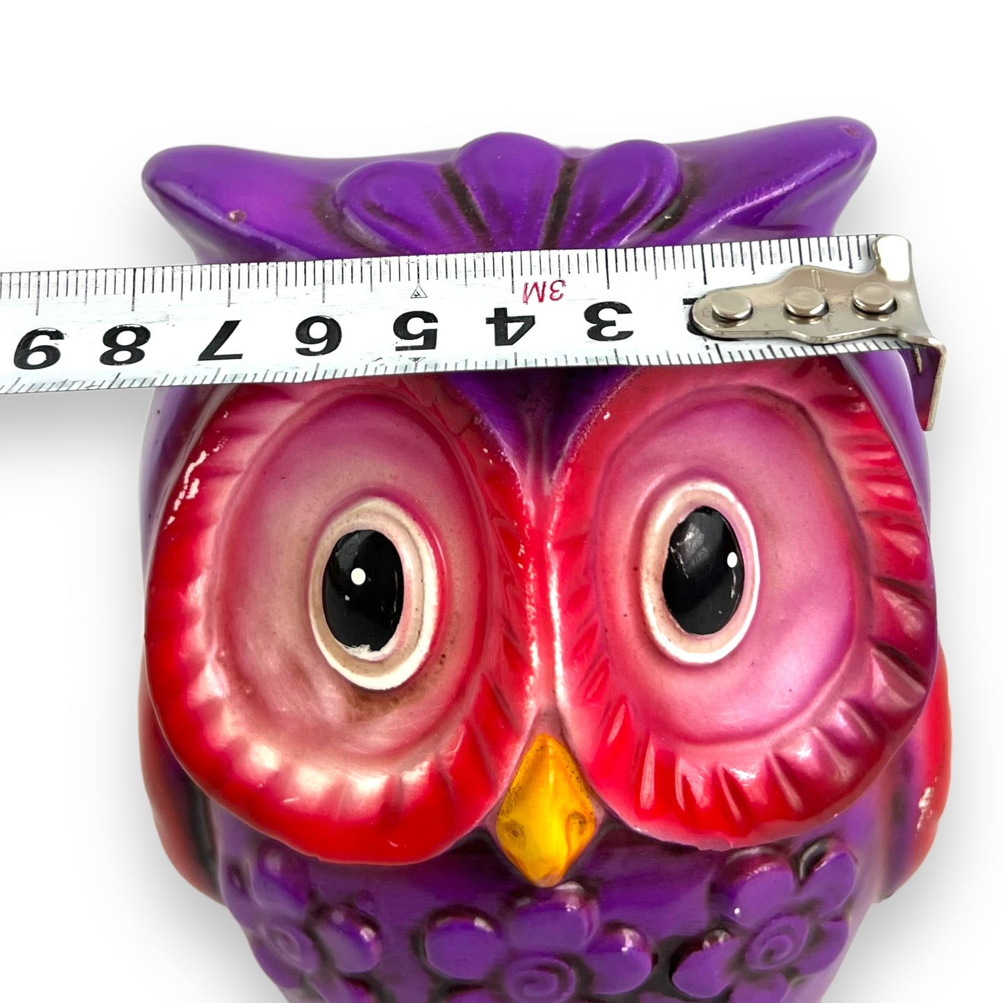 Purple Owl Money Box