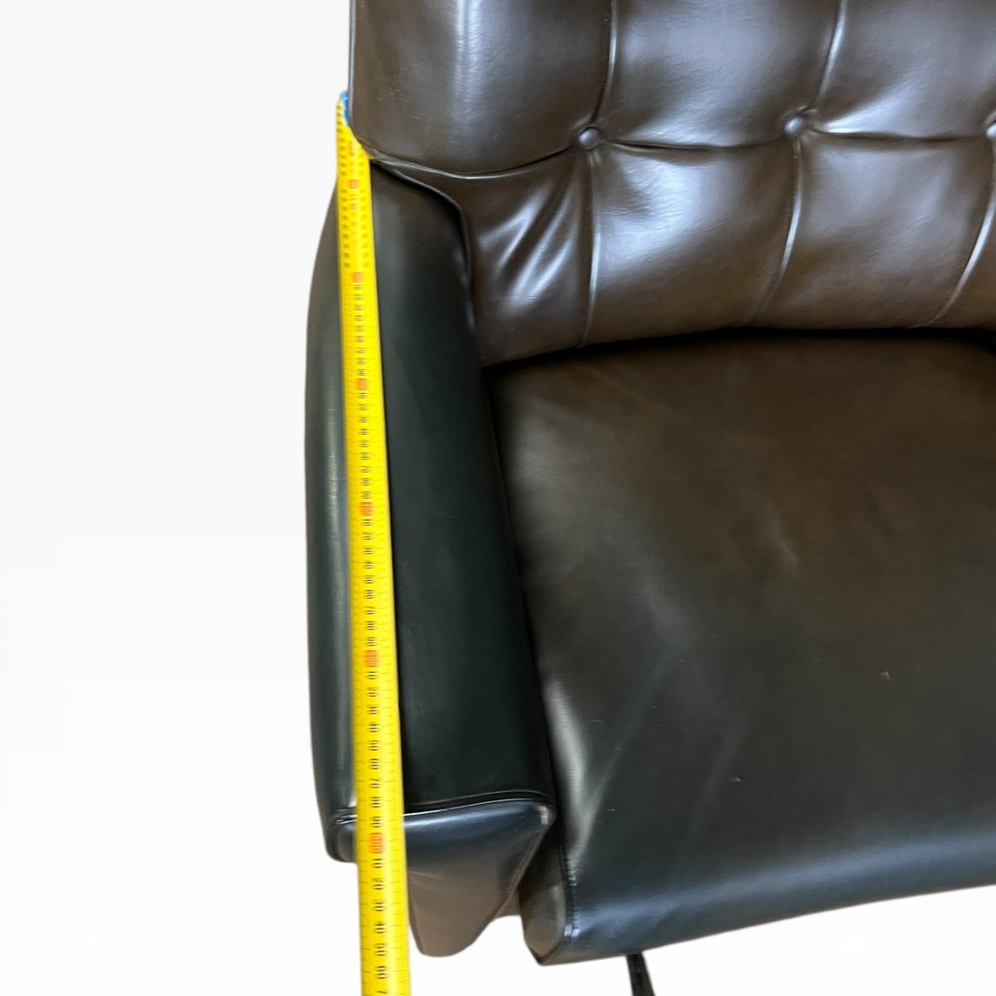 Jason La-Z-Boy Recliner Armchair – Brown Vinyl