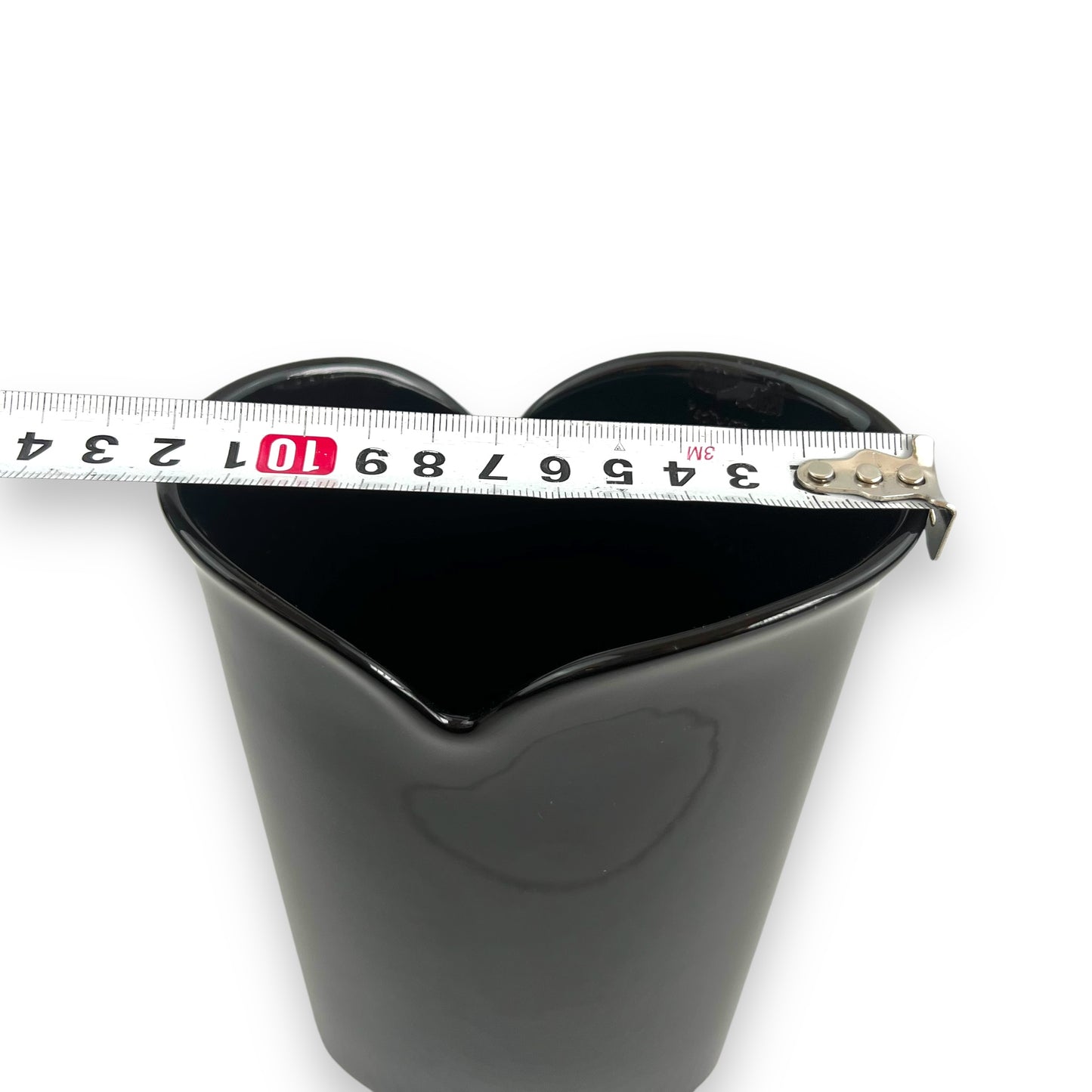 Black ceramic Vase - Made in Japan