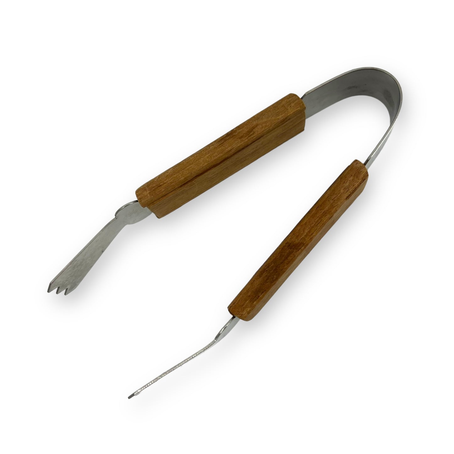 Wood Handle Ice Cube Tongs
