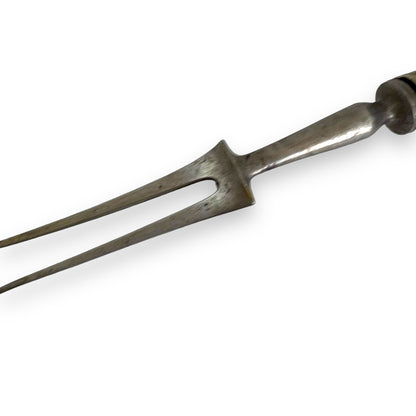 Stag horn handled carving fork