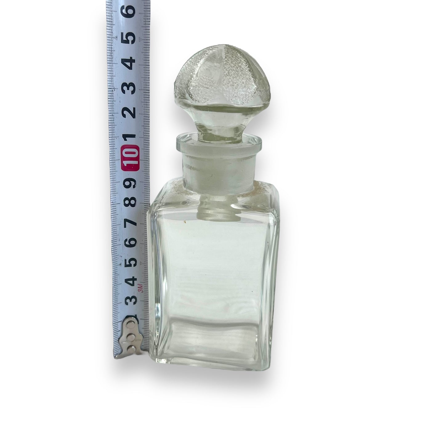 Clear Glass Perfume Bottle with Stopper
