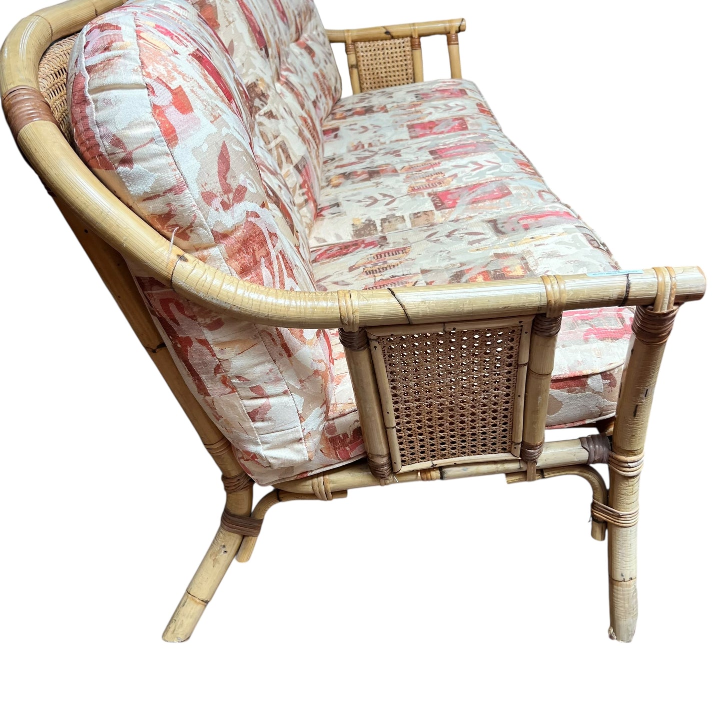 Cane Three Seater Lounge