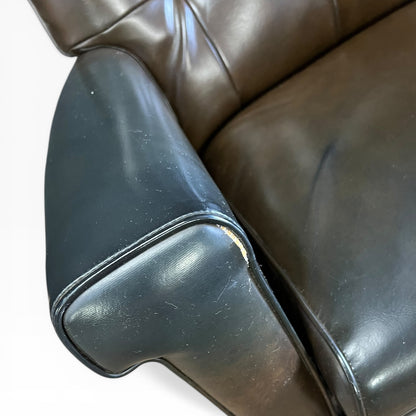 Brownish Black Jason Reclining Lounge Chair with footrest