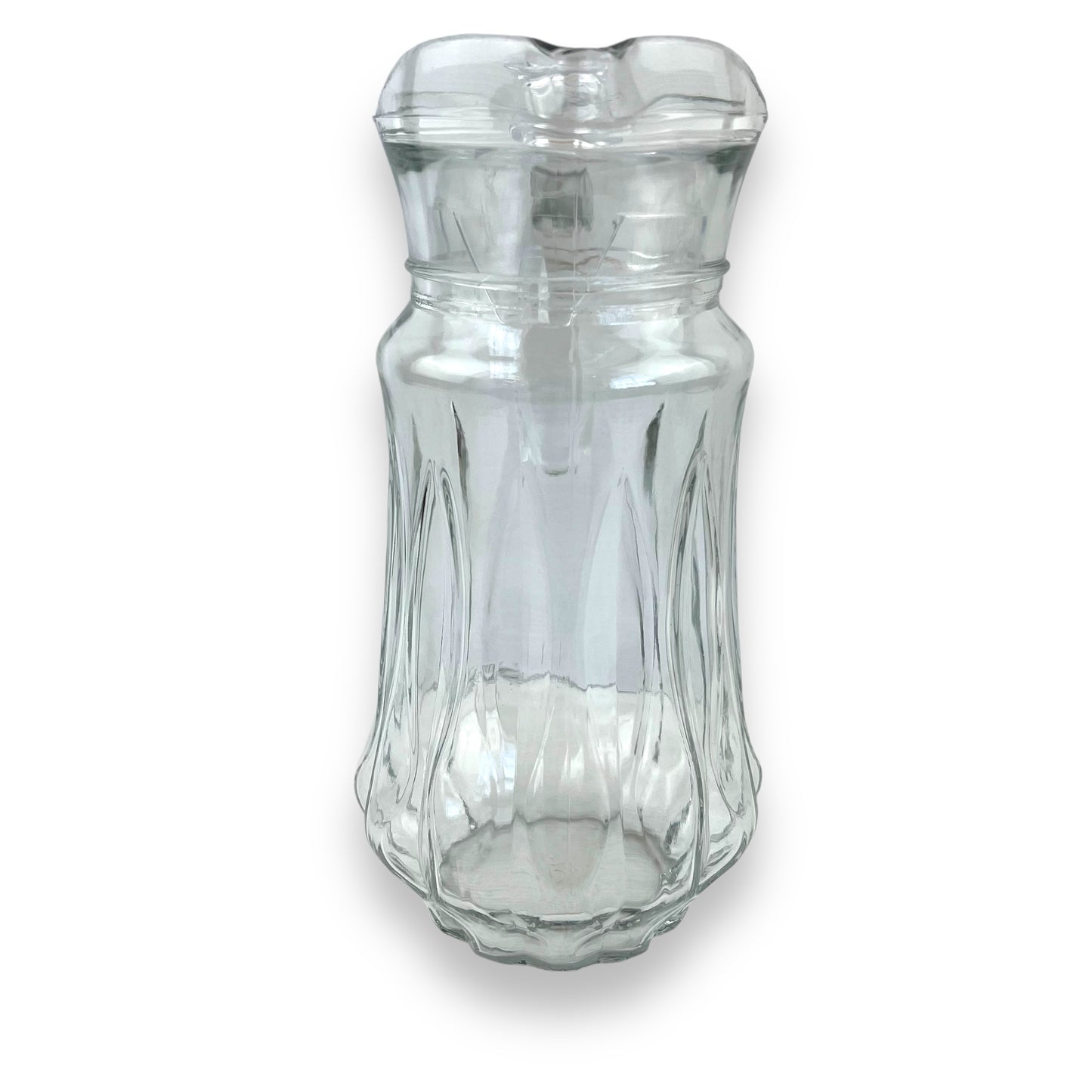 Large clear glass water/cocktail jug