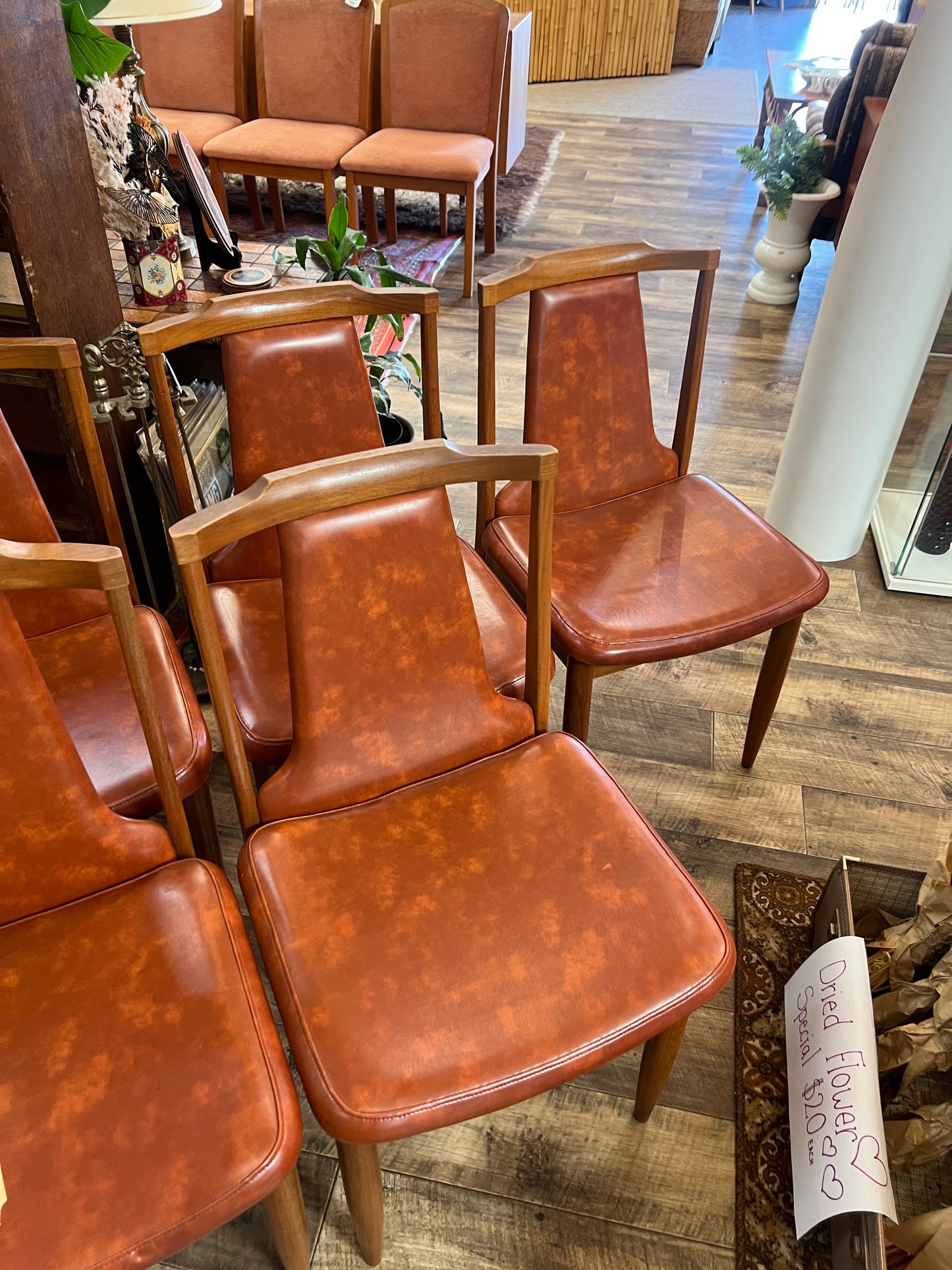 Set of 6 Mid-Century Dining Chairs by Kinross Fine Furniture