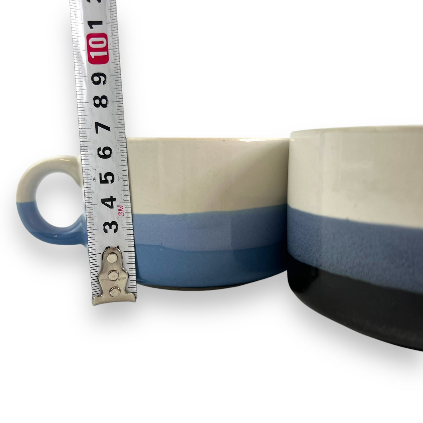 Blue Soup Mug Set of 3