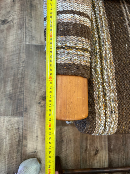 Tessa T21 Two Seater Lounge / Sofa – Brown Stripe Upholstery