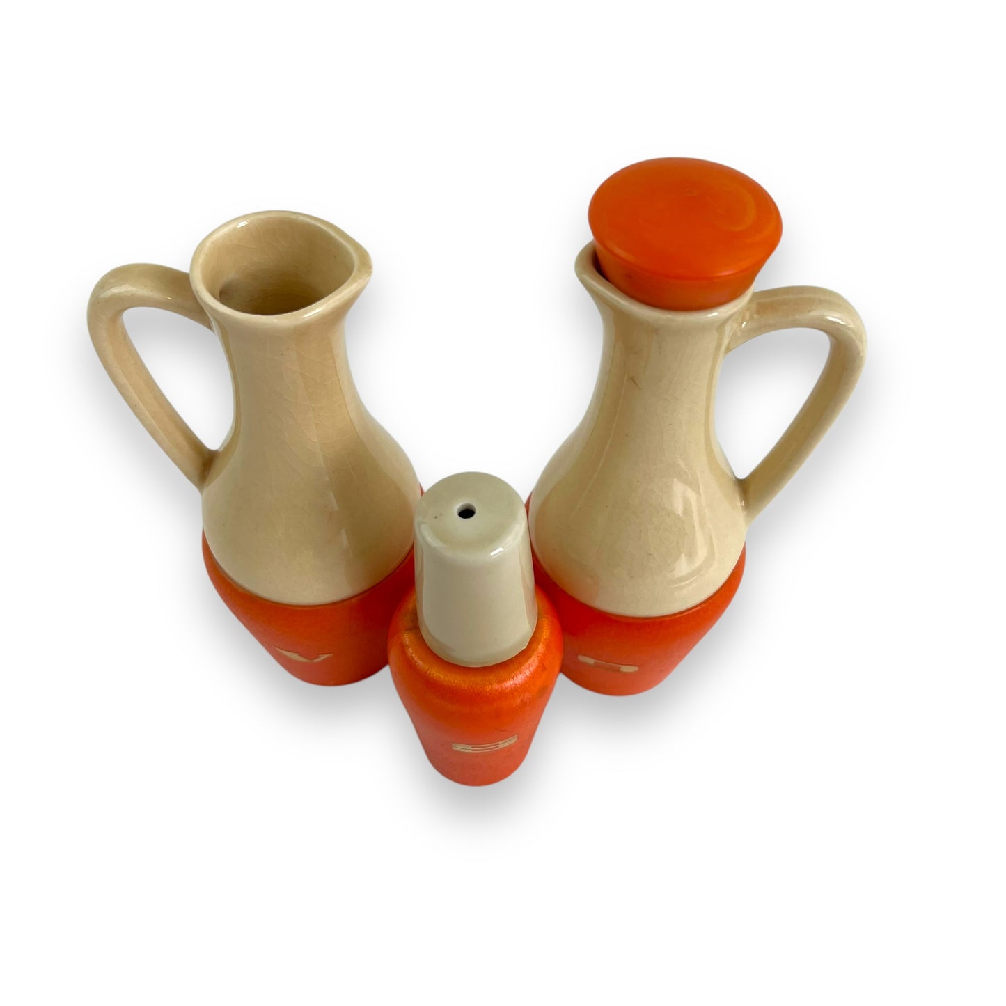 Oil, Vinegar & Salt Orange set - Hakusan Japan