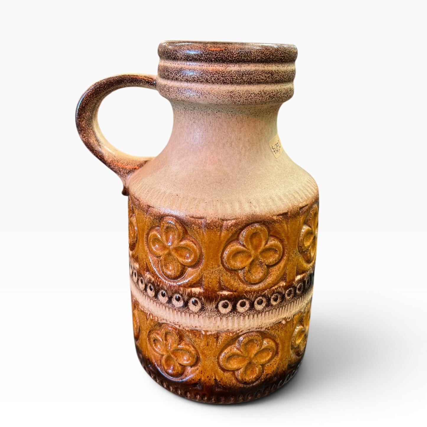 West German vase with handle 489-23