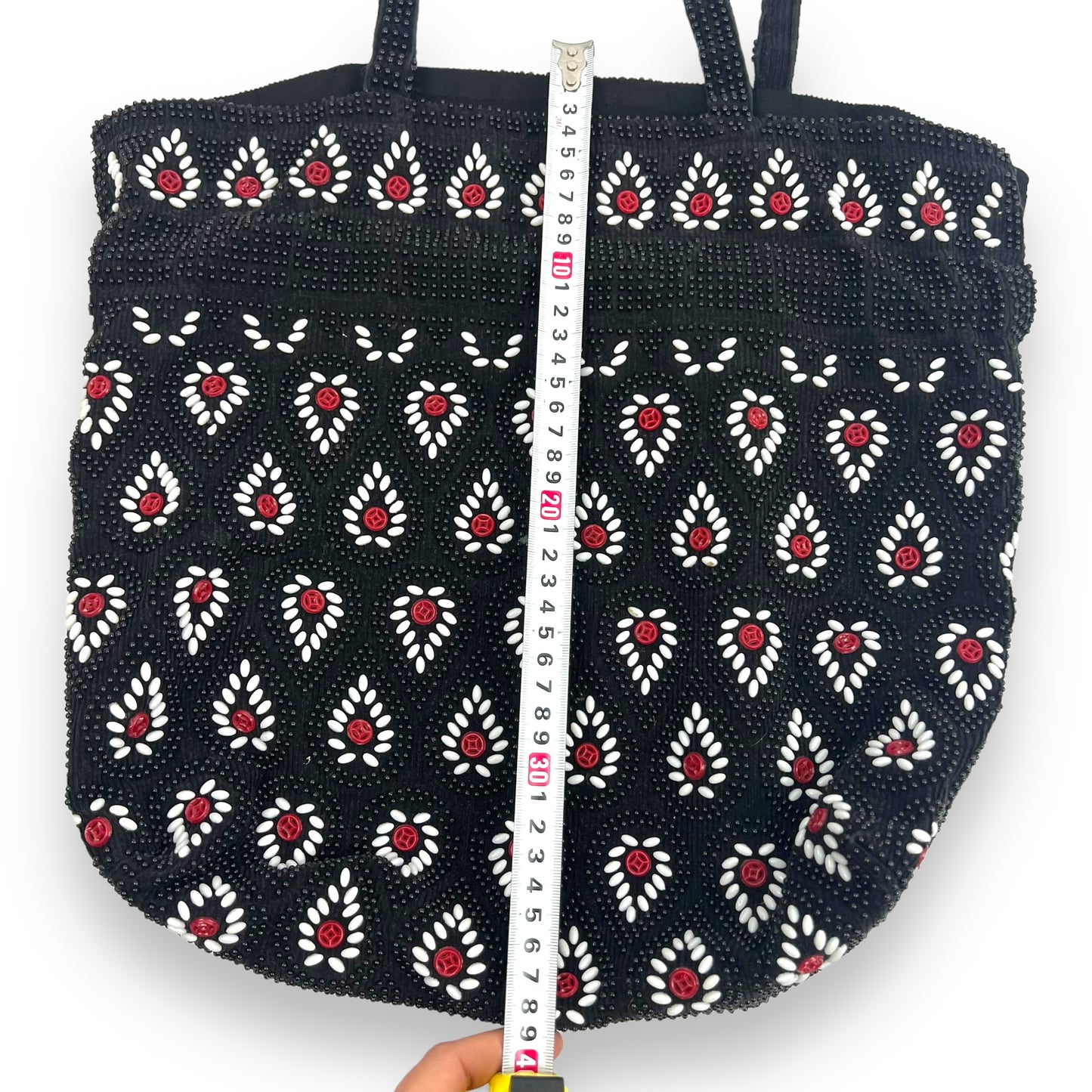 Black Red & White Tote Bag