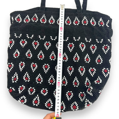 Black Red & White Tote Bag