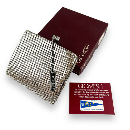 Glomesh Silver Mesh Wallet in Original Box