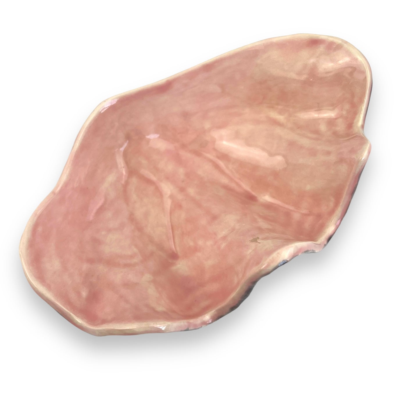 Pink & Black Clamshell Bowl