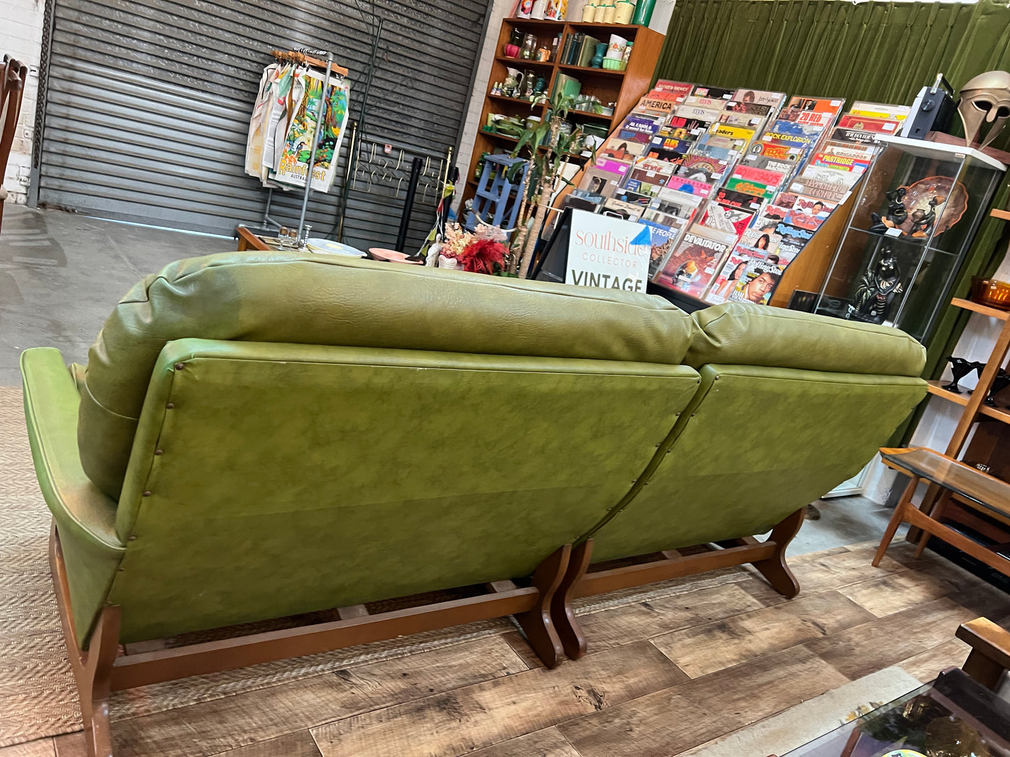 Green Modular 4-Seater Lounge