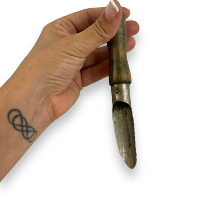 Wood Handle Apple Corer Tool