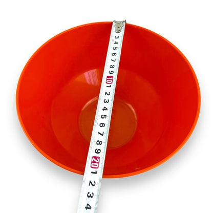 Husqvarna Orange Plastic Bowl - Made in Sweden
