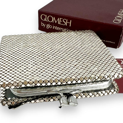 Glomesh Silver Mesh Wallet in Original Box