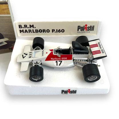 Polistil BRM Marlboro P.160 F1 Model Car 1:25 Scale with Original Box - 1974 Formula 1 Collectible