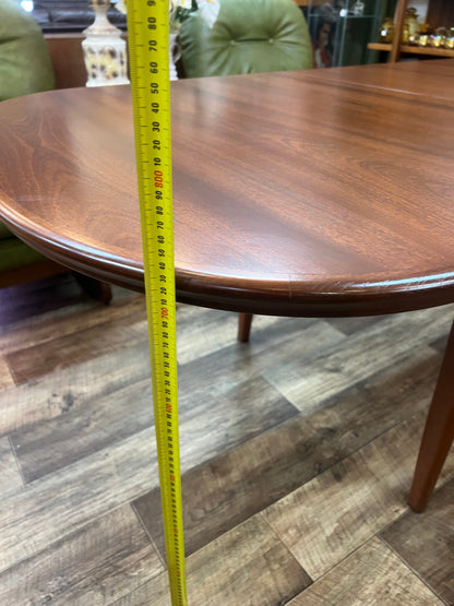 Parker Mid Century Teak Extendable Dining Table