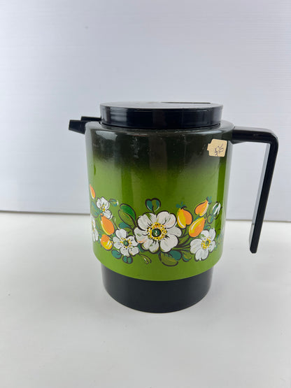 Insulated Thermos 
Green flower jug