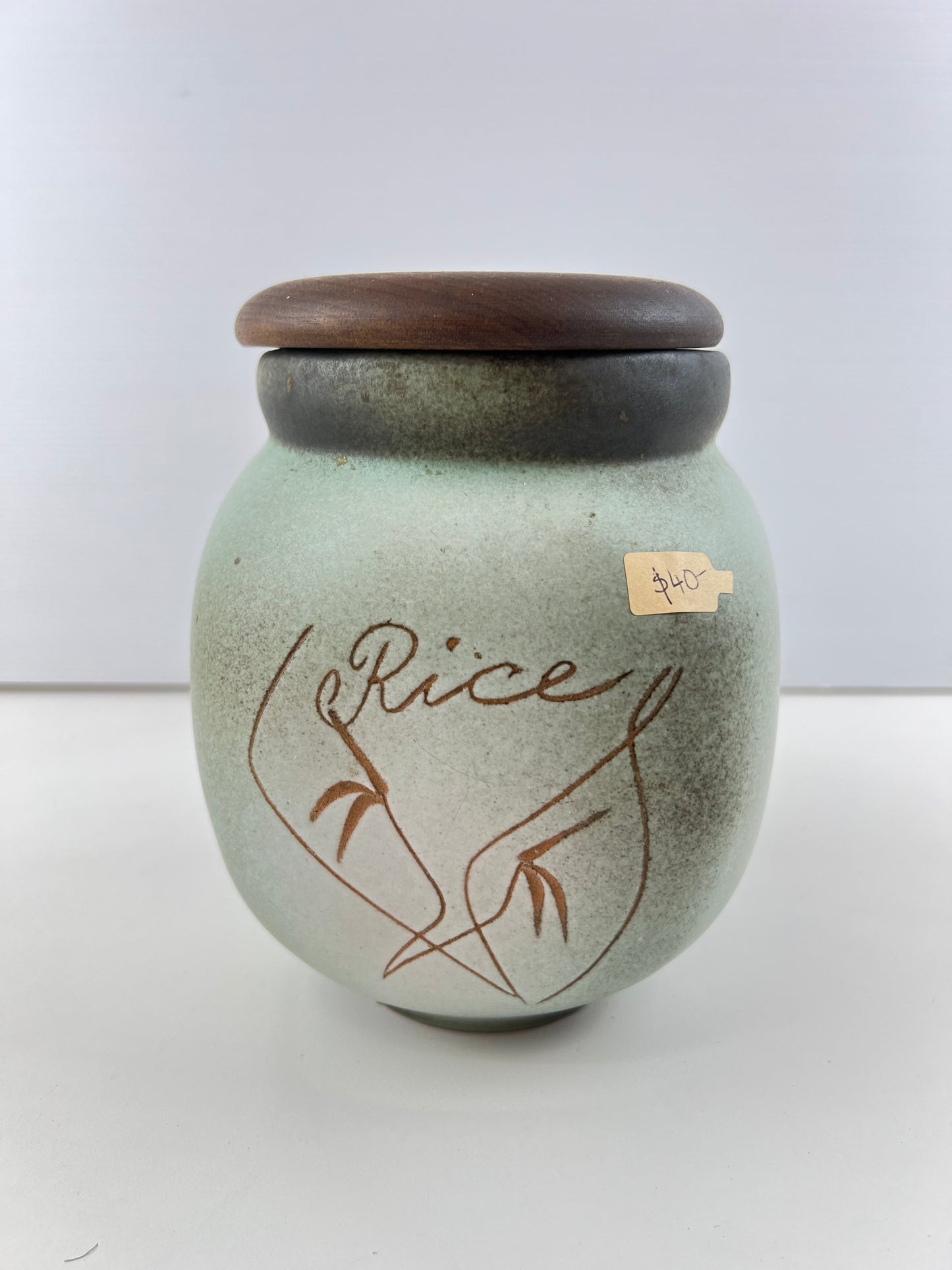 Ellis Pottery Rice Canister