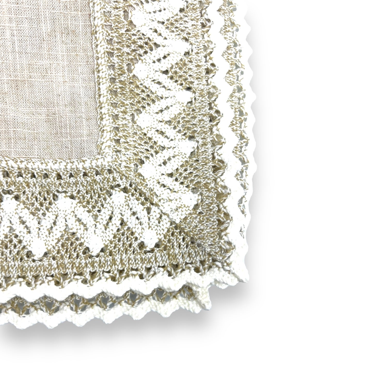 Vintage Flower Square Tablecloth