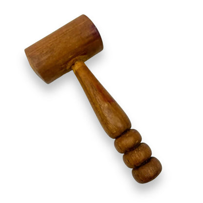 Wooden kitchen mallet hammer