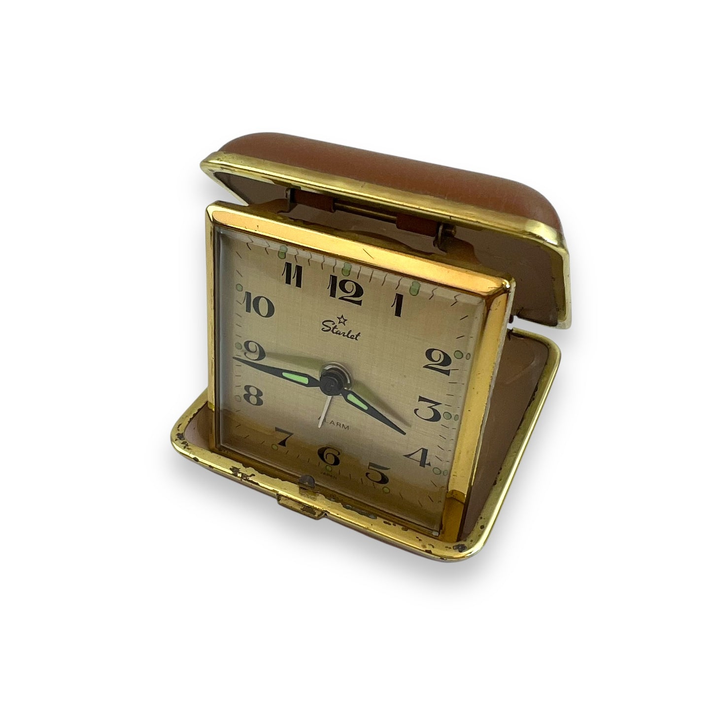 Starlet travel windup alarm clock- made in Japan