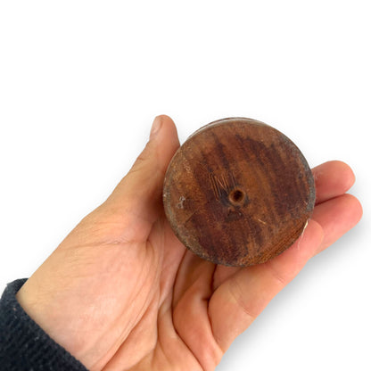 Wooden Candlestick Holder Set of 2