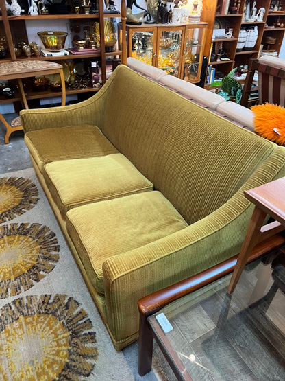 Olive Green 3 Seater Lounge