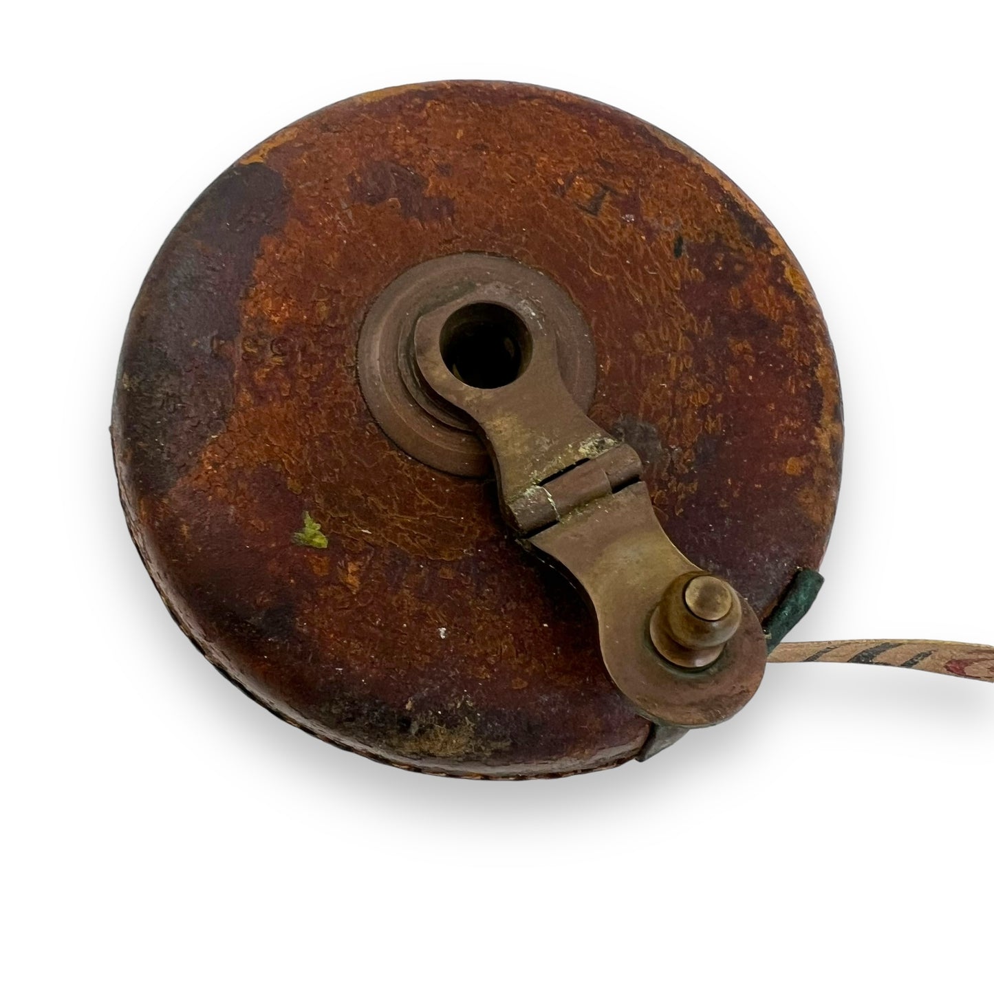 Vintage Leather Measuring Tape - Antique Craftsman’s Tool