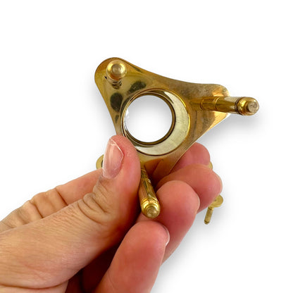 Brass Magnifying Tool 3 Legs