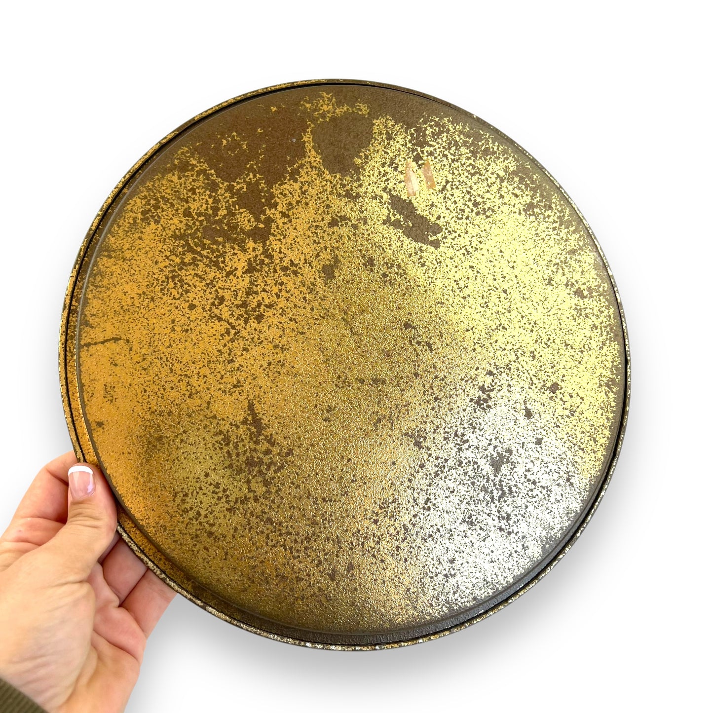 Hawaiian Islands Round Metal Tray
