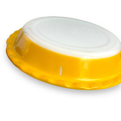 Yellow Crown Ovenware Pie Baking Dish