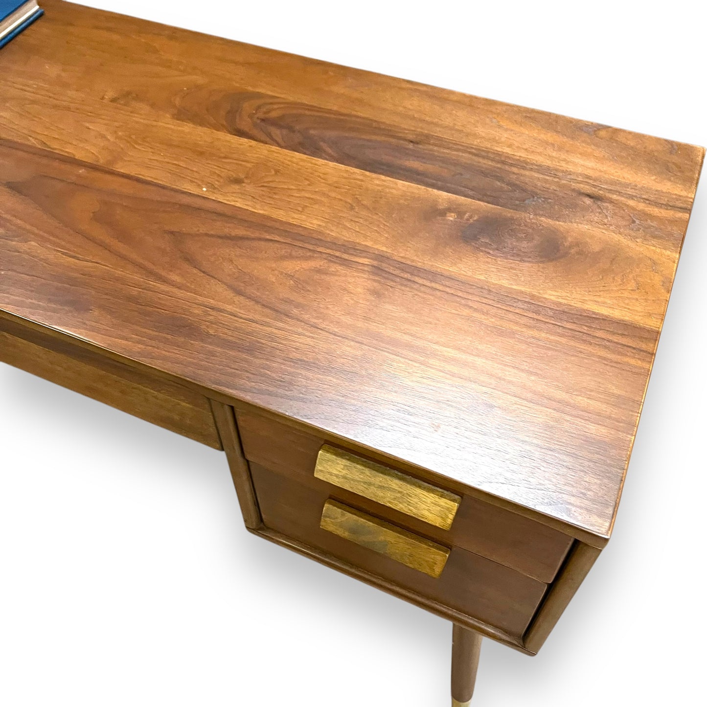 Grayson Walnut veneer MCM
style desk
