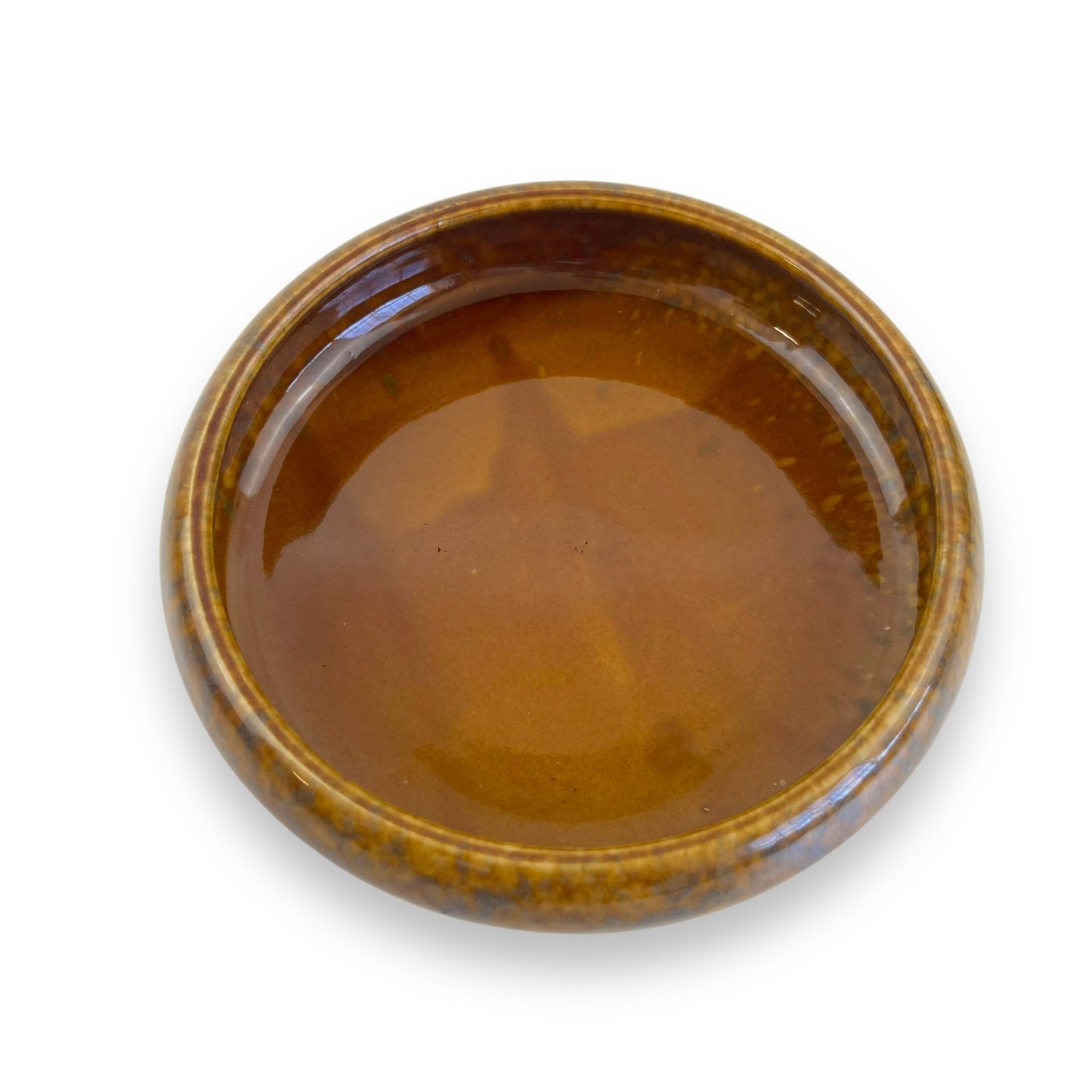Brown Glazed Ceramic Bowl